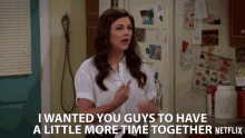 I Wanted You Guys To Have A Little More Time Together I Just Hope You Guys Have More Time Together GIF - I Wanted You Guys To Have A Little More Time Together I Just Hope You Guys Have More Time Together I Was Trying To Make Sure You Had More Time Together GIFs