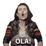 Ola Hello Sticker - Ola Hello Hi Stickers