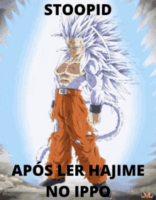 Stoopid Hajime No Ippo GIF - Stoopid Hajime No Ippo Goku GIFs