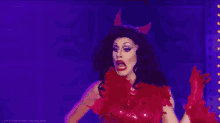 Sassy Devil GIF - Drag Queen Sharon Needles Devil GIFs
