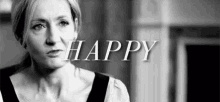 Jk Rowling Happy GIF - Jk Rowling Happy Interview GIFs