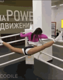 splits girl stretching stretch like a boss