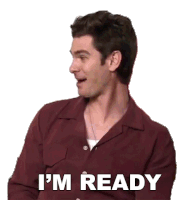 Im Ready Andrew Garfield Sticker - Im Ready Andrew Garfield Tick Tick Boom Stickers