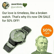 love is timeless watch ad on sale 50percent off