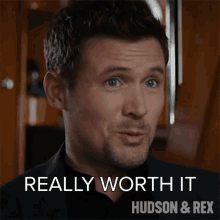 Really Worth It Charlie Hudson GIF - Really Worth It Charlie Hudson Hudson And Rex GIFs