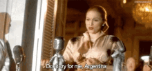 Dont Cry For Me Argentina Singing GIF - Dont Cry For Me Argentina Singing Dont Cry GIFs