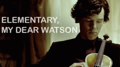 Elementary Watson GIF - Elementary Watson Sherlock - Discover &amp; Share GIFs