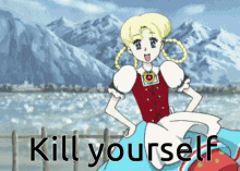 ashita no nadja kill yourself round cute ashita no nadja kill yourself round cute