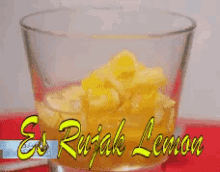 Es Rujak Lemon GIF - Es Rujak Lemon Lemonade Ice Salad Enak GIFs