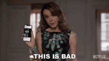This Is Bad Sylvie Grateau GIF - This Is Bad Sylvie Grateau Emily In Paris GIFs