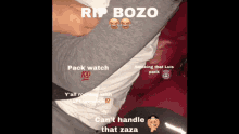Rip Bozo Packwatch GIF - Rip Bozo Packwatch Bozo GIFs