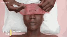 Soothing Jelly Mask GIF - Soothing Jelly Mask Removing Mask GIFs