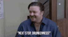 Brent Drunk Next Stop GIF - Brent Drunk Next Stop Drunkenness GIFs