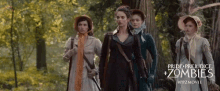 prideand prejudiceand zombies the bennet sisters squad goals