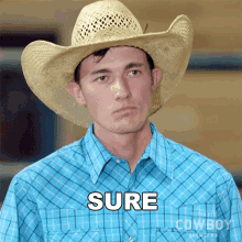 Sure Tyler Kijac GIF - Sure Tyler Kijac Ultimate Cowboy Showdown GIFs