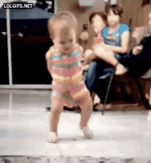 baby dancing celebrate happy cute babya