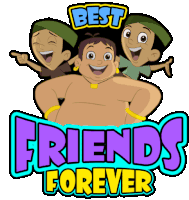 Best Friends Forever Dholu Sticker - Best Friends Forever Dholu Bholu Stickers