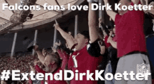 Falcons Fans Dirk Koetter GIF - Falcons Fans Dirk Koetter GIFs