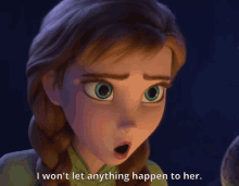 Frozen2 Princess Anna GIF - Frozen2 Princess Anna Wont Let Anything Happen GIFs