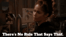 Station19 Andy Herrera GIF - Station19 Andy Herrera Theres No Rule That Says That GIFs