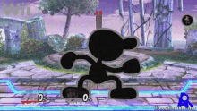 Mr Game And Watch Ringing Bell GIF - Mr Game And Watch Ringing Bell Game GIFs