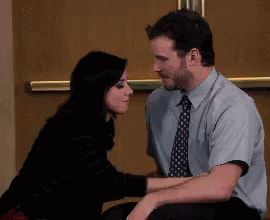 Parks And Rec Love GIF.