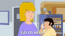 Go To Hell Sue Murphy GIF - Go To Hell Sue Murphy F Is For Family GIFs