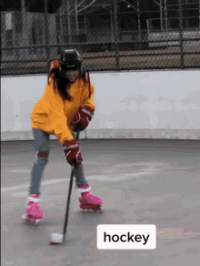 hockey sami clarke jt and sami skating playing hockey