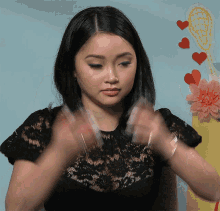 Imagine Lana Condor GIF - Imagine Lana Condor To All The Boys Ive Loved Before2 GIFs