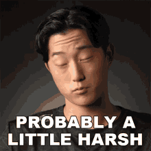 Probably A Little Harsh Foresite GIF - Probably A Little Harsh Foresite Players GIFs