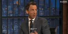 Quem Eu GIF - Seth Meyers Late Night With Seth Meyers GIFs