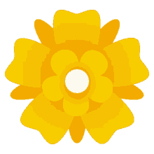yellow flower activity joypixels flower blooming flower