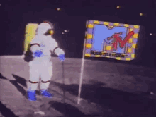 80s Commercials 80s Mtv GIF - 80s Commercials 80s Mtv Man On The Moon GIFs