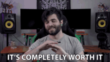 Its Completely Worth It Andrew Baena GIF - Its Completely Worth It Andrew Baena Worth It GIFs