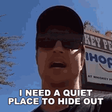 I Need A Quiet Place To Hide Out Danny Mullen GIF - I Need A Quiet Place To Hide Out Danny Mullen I Want A Peaceful Place To Hole Up GIFs