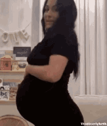 Pregnant Baby Bump GIF - Pregnant Baby Bump Nikki Bella GIFs