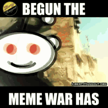 meme war begin trump
