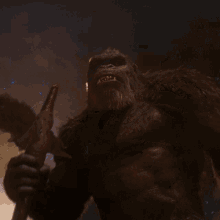 King Kong Yess GIF - King Kong Yess I Did It GIFs