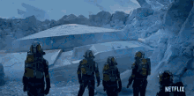 spaceship spacecraft ice lost in space lost in space gifs