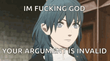 byleth god fire emblem three houses your argument is invalid