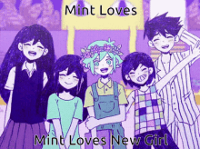 Mint Loves New Girl New Girl Omori GIF - Mint Loves New Girl New Girl Omori Omori New Girl GIFs