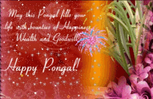 Happy Pongal Fireworks GIF - Happy Pongal Fireworks Goodwill GIFs