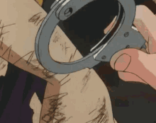 handcuffs arrested anime brave police j decker