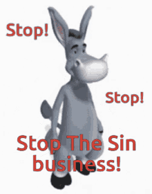 Stop The Sin Business GIF - Stop The Sin Business GIFs