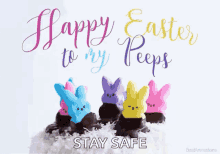 Happy Easter Peeps GIF - Happy Easter Peeps Bunny GIFs