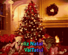 Feliz Natal Valtatuí Christmas Tree GIF - Feliz Natal Valtatuí Christmas Tree GIFs