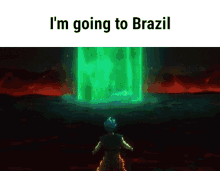 Broly Im Going To Brazil GIF - Broly Im Going To Brazil Dragon Ball GIFs