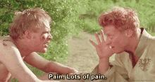 Lots Of Pain - Pain GIF - Pain Knights Tale Chaucer GIFs