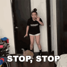 Stop Stop Camille Viceral GIF - Stop Stop Camille Viceral Tigil GIFs