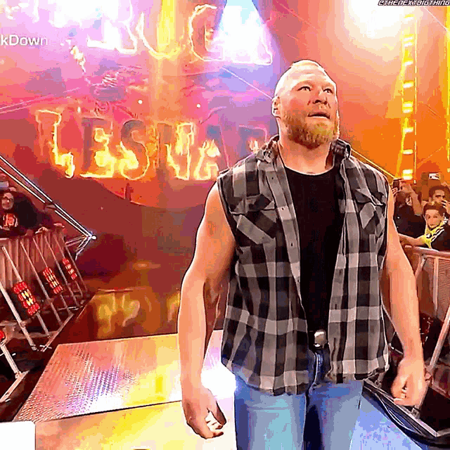  RAW 316: Desde Cali, Colombia Brock-lesnar-entrance